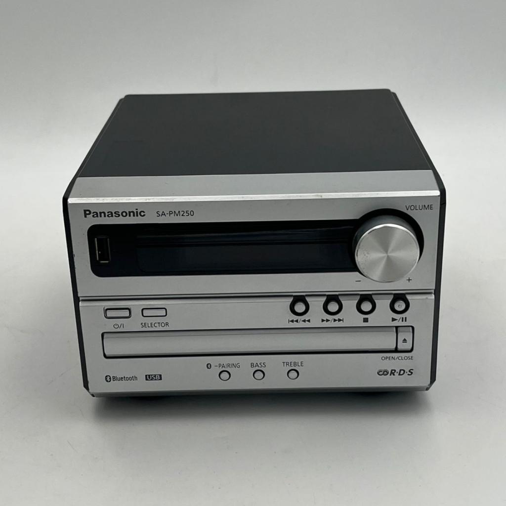 Panasonic SA-PM250 Radio met speakers Bluetooth/Cd/USB, Ruilrijk, Zo goed als nieuw, Info@ruilrijk.nl, Neerstraat 60, 6041 KD Roermond