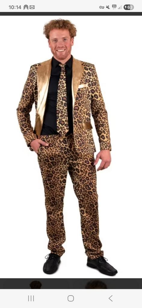 Roy Donders Panter Pak XL, Kleding | Dames, Ophalen of Verzenden, Zo goed als nieuw, Maat 46/48 (XL) of groter, Bruin