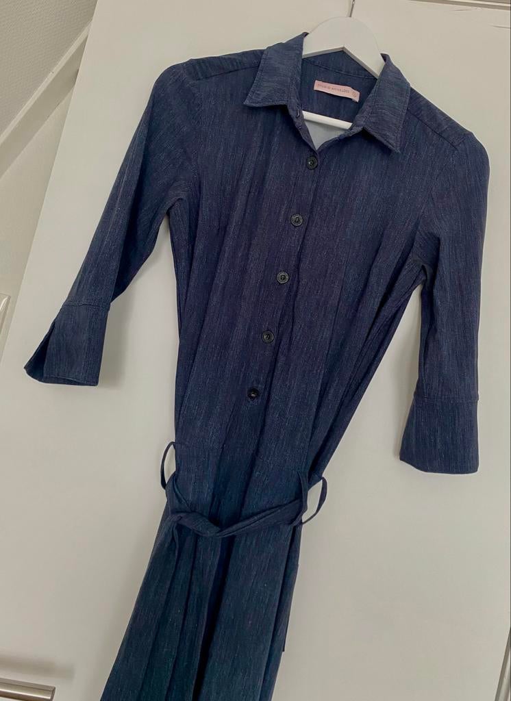 Studio Anneloes jumpsuit Angelique denimlook maat S, Ophalen of Verzenden, Zo goed als nieuw, Maat 36 (S), Blauw