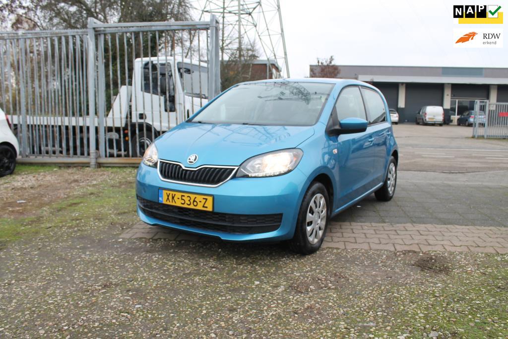 Skoda Citigo 1.0 Greentech Ambition, Voorwielaandrijving, Start-stop-systeem, Stof, Gebruikt