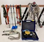 Complete valbescherming set - harnas, lijnen, valstop, Doe-het-zelf en Verbouw, Veiligheidskleding, Ophalen, Gebruikt