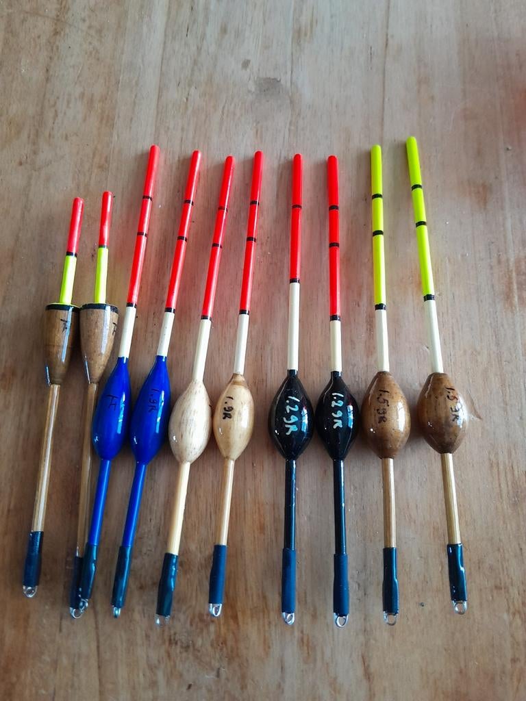 Handgemaakte karper zeelt dobbers, Ophalen of Verzenden, Nieuw, Dobber of Lood