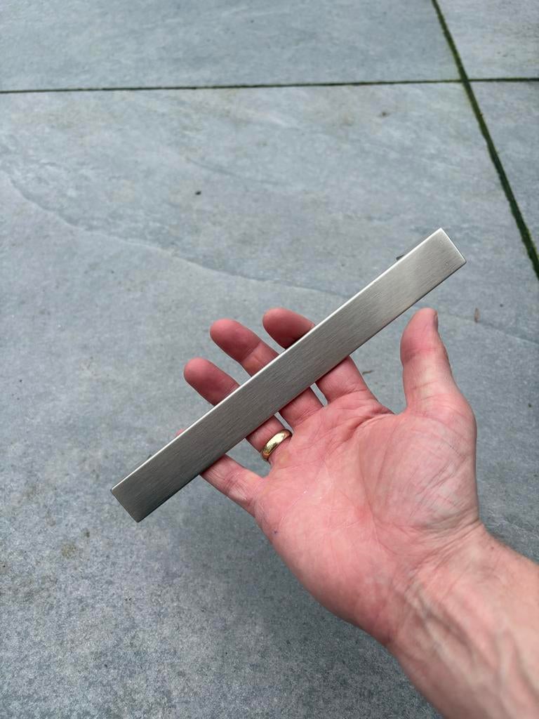 Stijlvolle Keuken Handgreep rvs, Ophalen, Minder dan 50 cm, Nieuw, Minder dan 25 cm