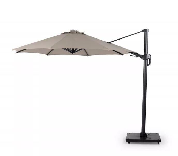 Zweefparasol Duraflex 350 cm, omgeving Nijmegen, Tuin en Terras, Parasols, Ophalen, Verstelbaar, Nieuw, Zweefparasol