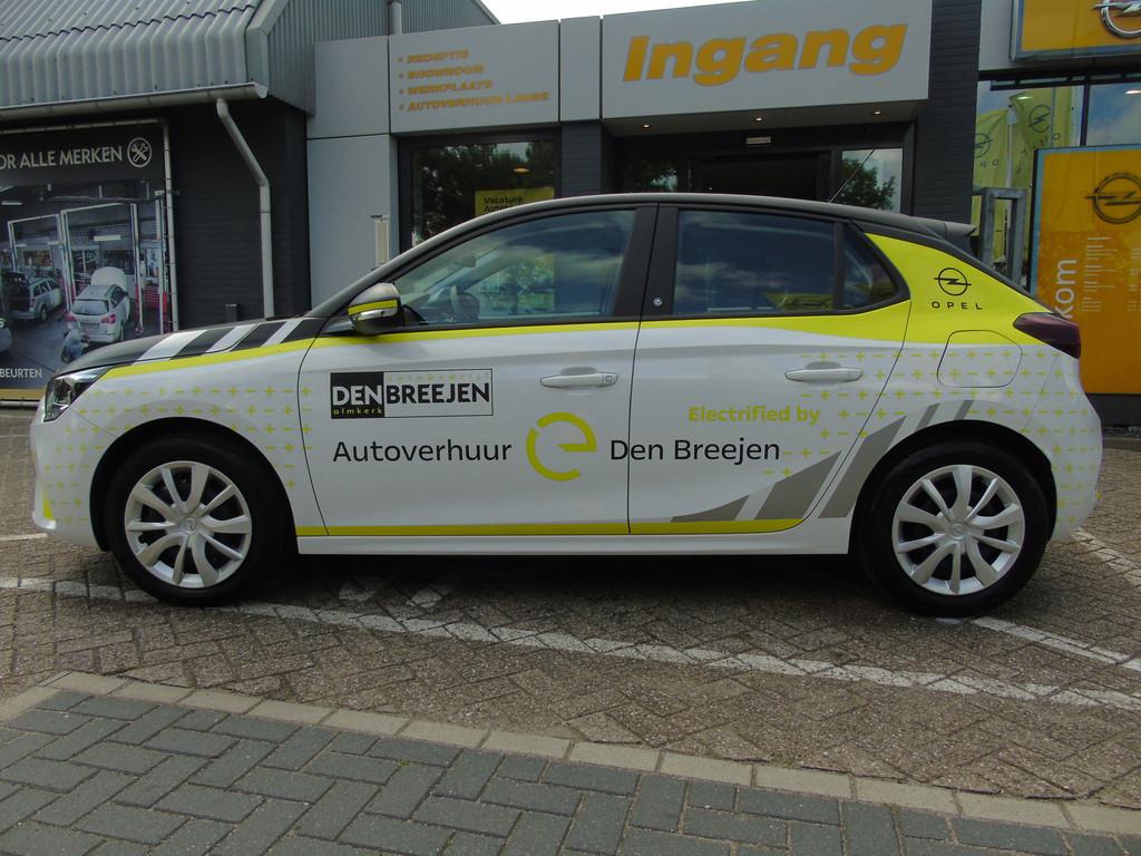 Opel Corsa-e Edition 3 fase | e-Rally Cup | incl. BTW | 8% B, 12 maanden, Gebruikt, Zwart, Wit