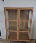 Jysk vitrinekast, Ophalen, 50 tot 100 cm, Zo goed als nieuw, 150 tot 200 cm