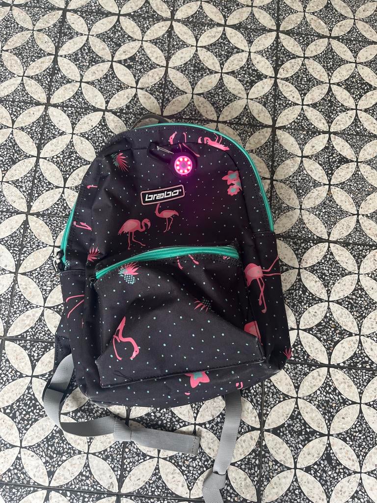Hockey stick tas Brabo - met flamingo's en lampje, Sport en Fitness, Hockey, Ophalen, Gebruikt, Tas