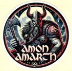 Amon Amarth sticker #1, Ophalen of Verzenden, Nieuw, Foto of Kaart
