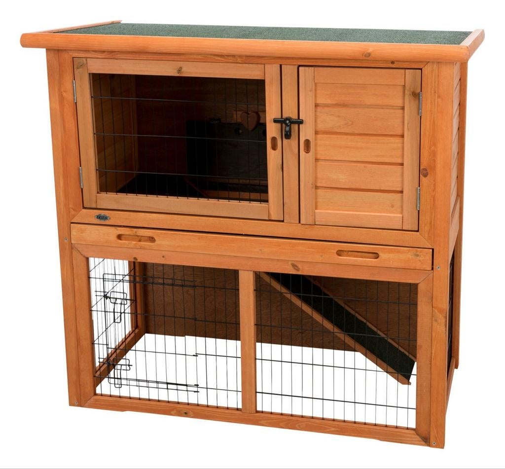 Mooi Trixie caviahok met ren, Dieren en Toebehoren, Knaagdieren en Konijnen | Hokken en Kooien, 110 cm of meer, Nieuw, Hok, Cavia