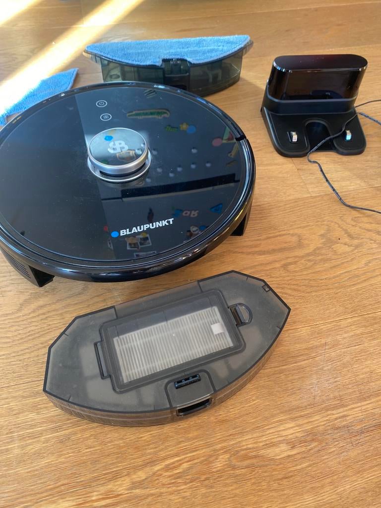 Robot stofzuiger, blaupunkt, Ophalen of Verzenden, Zo goed als nieuw, Robotstofzuiger