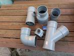 Diverse PVC afvoerbuizen en bochten, Bochten, Pvc, Nieuw, Ophalen of Verzenden