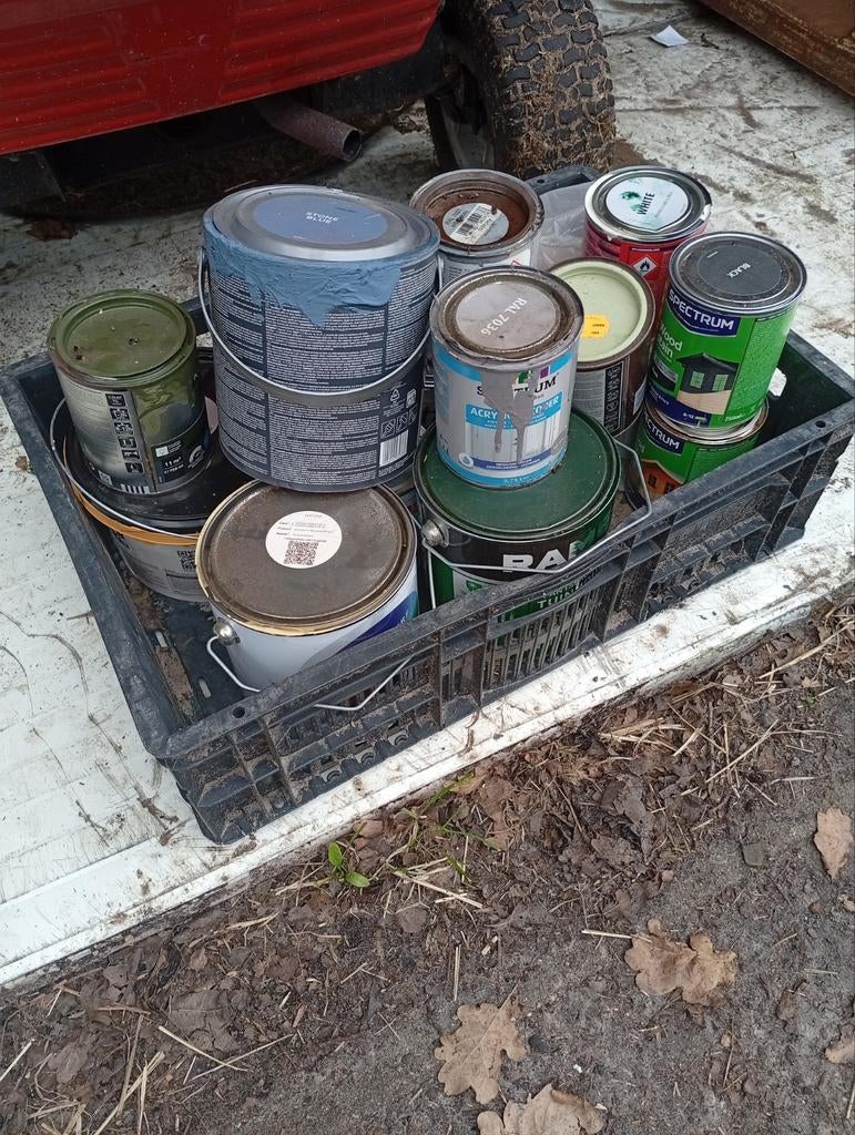 Krat verf!, Ophalen of Verzenden, Gebruikt