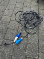 Verlengkabel voor camping, caravan of tent, 10 meter 16A, Doe-het-zelf en Verbouw, Elektra en Kabels, Ophalen, Gebruikt, Kabel of Snoer