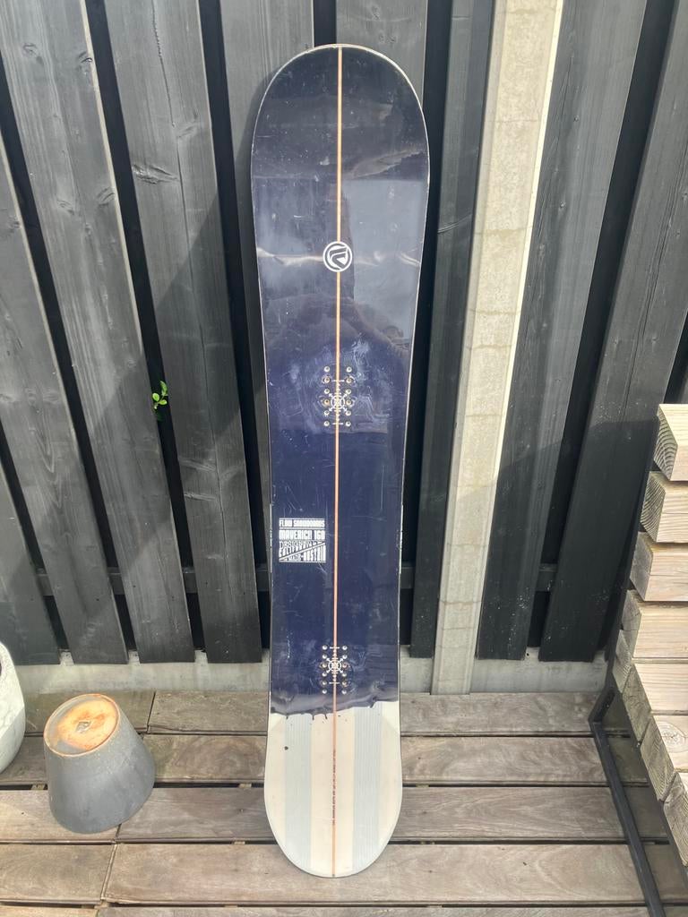 Flow Snowboards Maverick 160 snowboard, Sport en Fitness, Ophalen, Gebruikt, Board