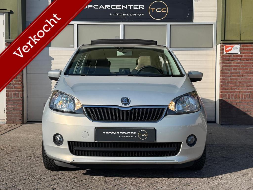 Skoda Citigo 1.0 Arctic Air/AIRCO/5DRS/NAVI/PARKS/APK/NAP, Auto's, Skoda, Voorwielaandrijving, Euro 5, Gebruikt, 840 kg
