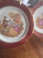 Twee limoges boorden, Ophalen