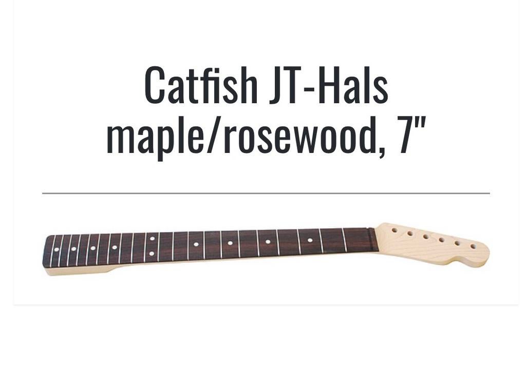 Telecaster Hals” Catfish Japan made” unfinished Rw new, Muziek en Instrumenten, Verzenden, Geen, Nieuw, Geen