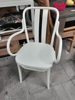 Roomwit gelakte stoel, Ophalen, Gebruikt, Wit, Eén