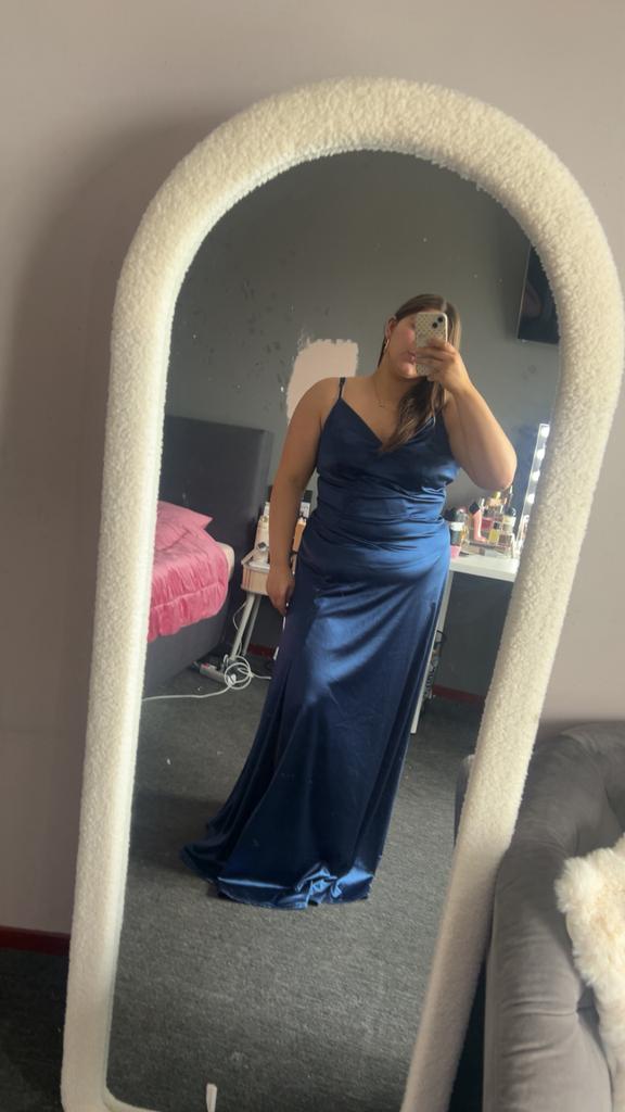 Gala jurk, Galajurk, Zwart, Maat 46/48 (XL) of groter, Ophalen of Verzenden