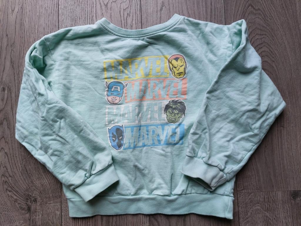 Marvel sweater maat 134, Kinderen en Baby's, Kinderkleding | Maat 134, Gebruikt, Jongen of Meisje, Trui of Vest, Ophalen of Verzenden