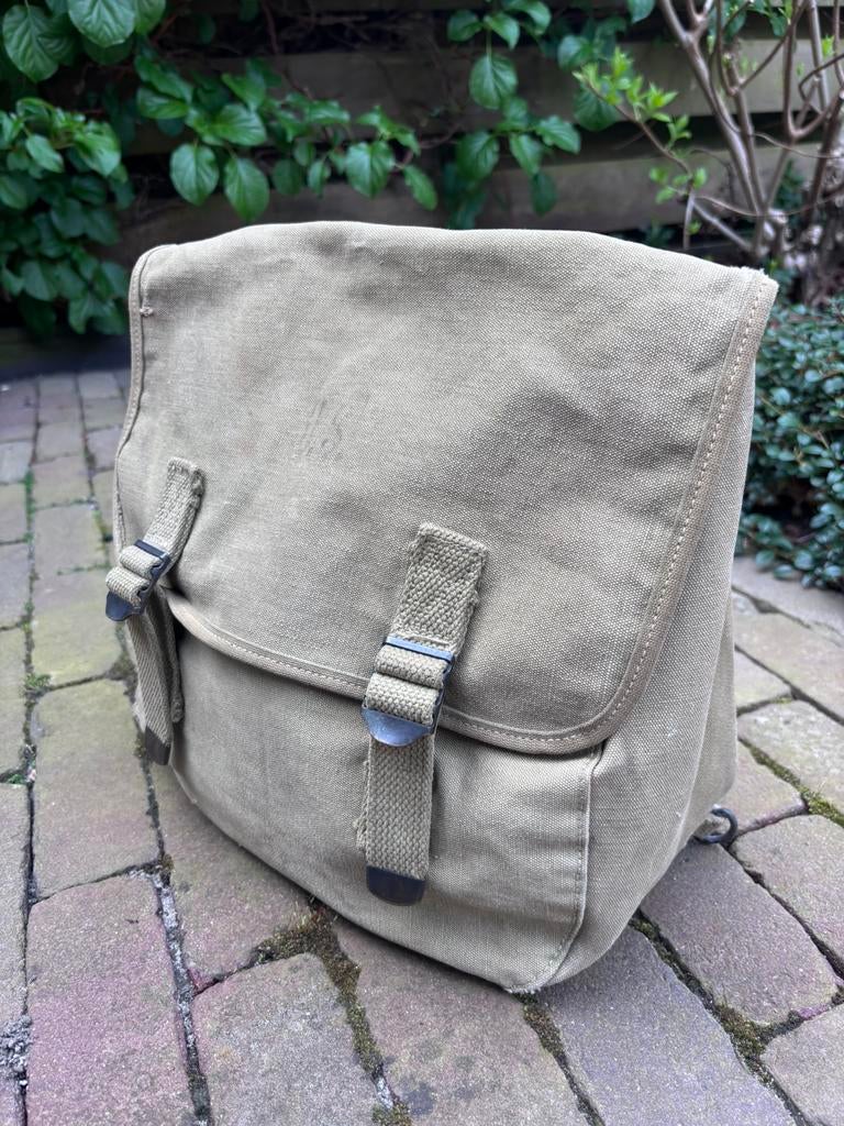 US WW2 Musette bag - 1942, Verzamelen, Militaria | Tweede Wereldoorlog, Ophalen of Verzenden, Amerika