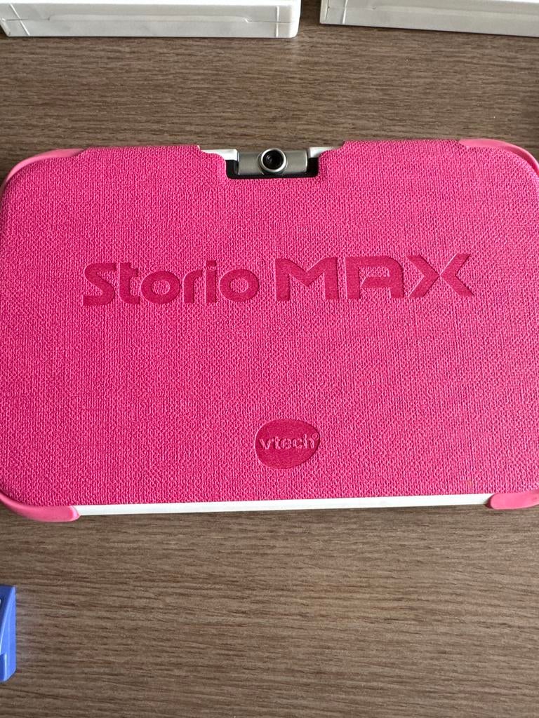 VTech Storio Max - Roze educatieve tablet, Kinderen en Baby's, Speelgoed | Vtech, Ophalen of Verzenden, Zo goed als nieuw