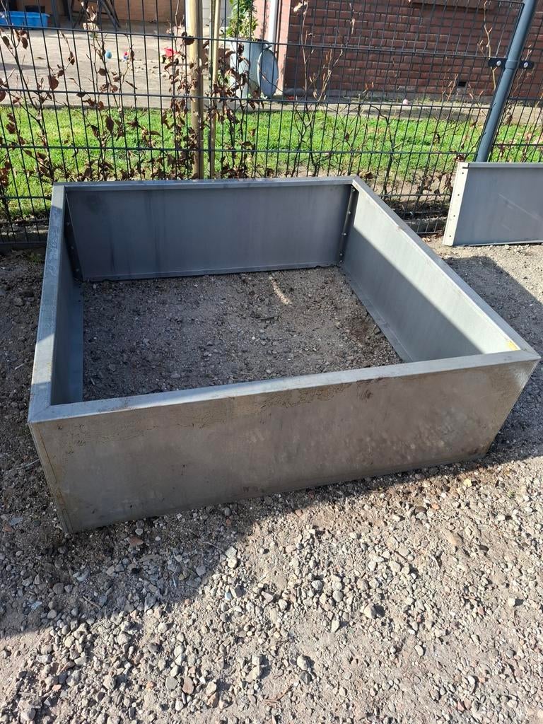 Cortenstaal plantenbak, Tuin en Terras, Ophalen, Overige materialen, 100 cm of meer, Vierkant