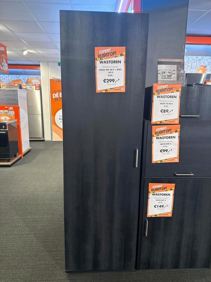 Wastoren WSCH 207 + WSCI 162 - Ruimtebesparend!, Witgoed en Apparatuur, Onderdelen en Toebehoren, Nieuw, Ophalen of Verzenden