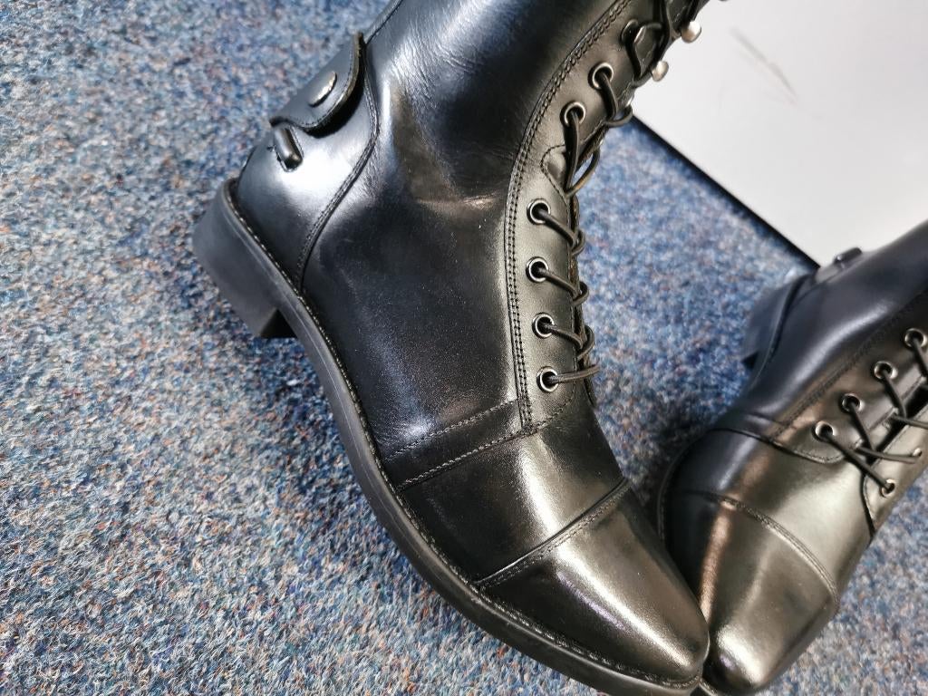 Hkm Beatrice paardrijlaarzen maat 37 S/S zwart, Eu, Ophalen of Verzenden, Eu, Hkm