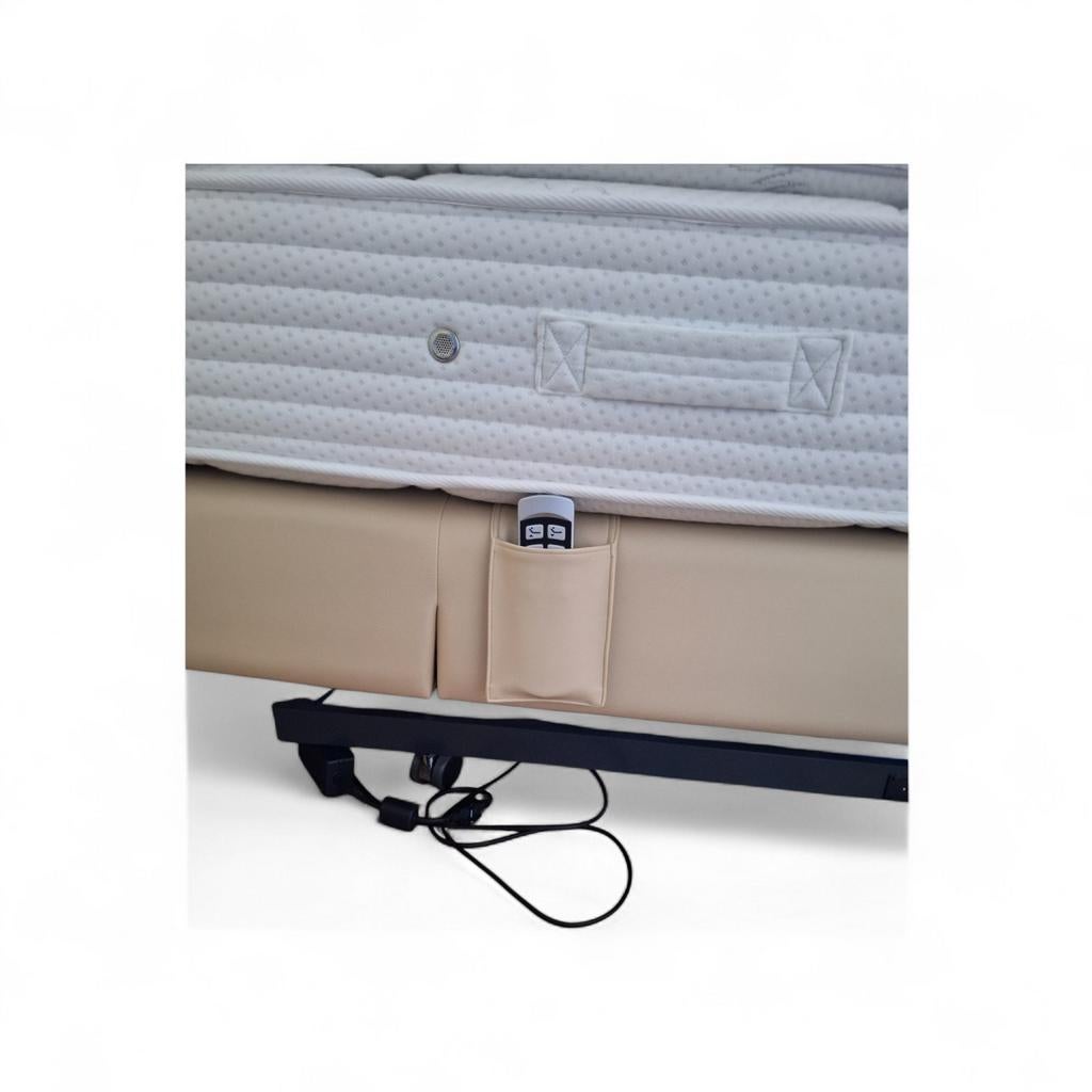 Well-fair electrische bed, 90 cm, Eenpersoons, Wit, Ophalen of Verzenden