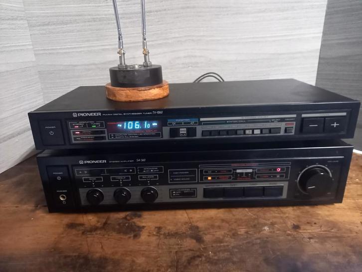 PIONEER SA-560 .PIONEER TX-1060, Audio, Tv en Foto, Versterkers en Receivers, Gebruikt, Stereo, Minder dan 60 watt, Pioneer, Ophalen of Verzenden