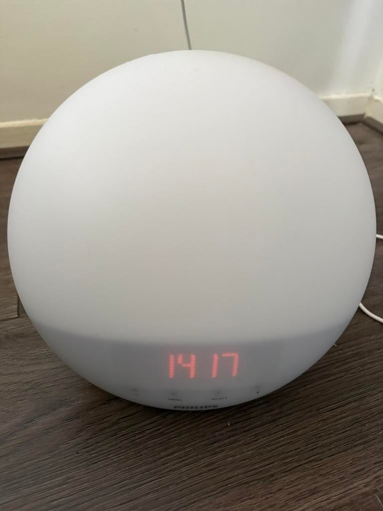 Philips Wake up light HF3531/01, Ophalen of Verzenden, Zo goed als nieuw
