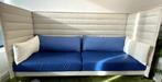 Vitra Alcove sofa highback bank fauteuil wit LEER design, Leer, Ophalen of Verzenden, Nvt, Nvt