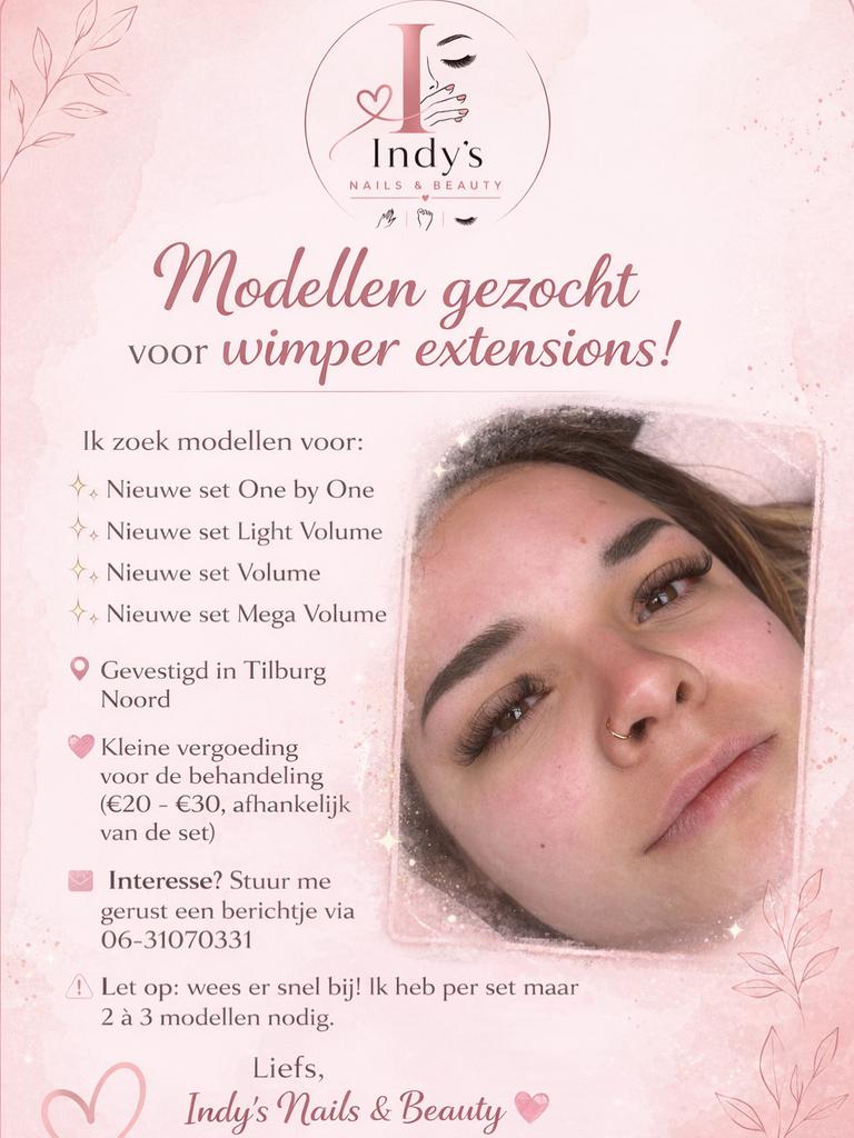 Wimper modellen gezocht, Ophalen, Zo goed als nieuw