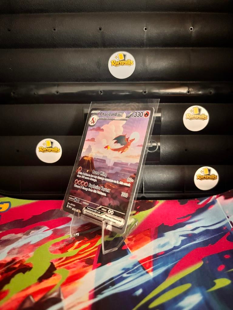 Charizard ex SIR 199/165 Pokemon, Ophalen of Verzenden, Nieuw