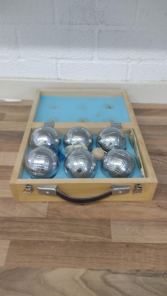 Jeu de boules set, Sport en Fitness, Bowlen, Ophalen, Zo goed als nieuw, Overige typen