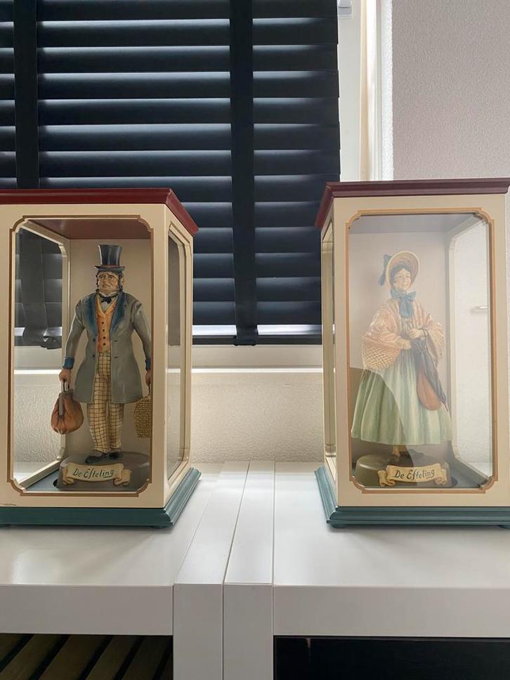 Efteling Reiziger en Reizigster set, Verzamelen, Efteling, Zo goed als nieuw, Beeldje of Poppetje, Ophalen