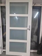 Opdekdeur met melkglas - 2115x935mm, Ophalen of Verzenden