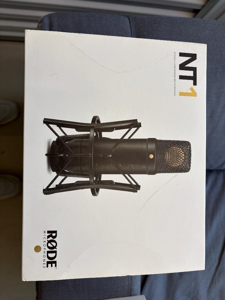 Rode NT1 Muziek Studiomicrofoon - Nieuwstaat, Muziek en Instrumenten, Ophalen, Zo goed als nieuw, Studiomicrofoon