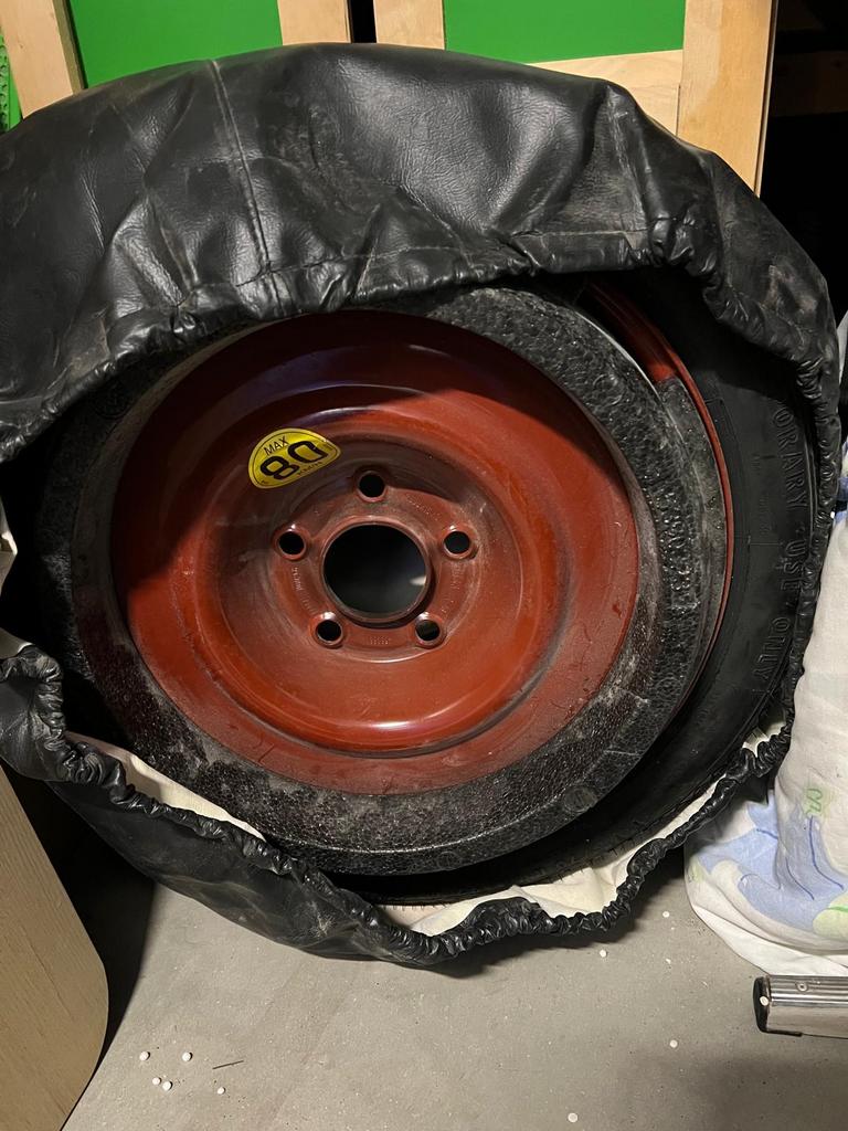 Reservewiel met hoes, Ophalen of Verzenden