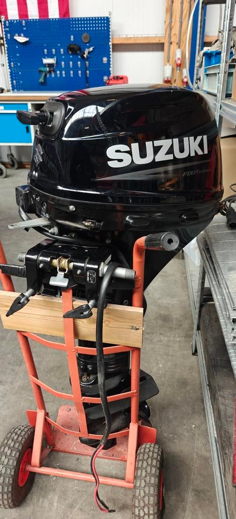 Suzuki 20pk Buitenboordmotor (2020) - Nieuwstaat, Ophalen, 10 tot 30 pk, Viertaktmotor, Zo goed als nieuw