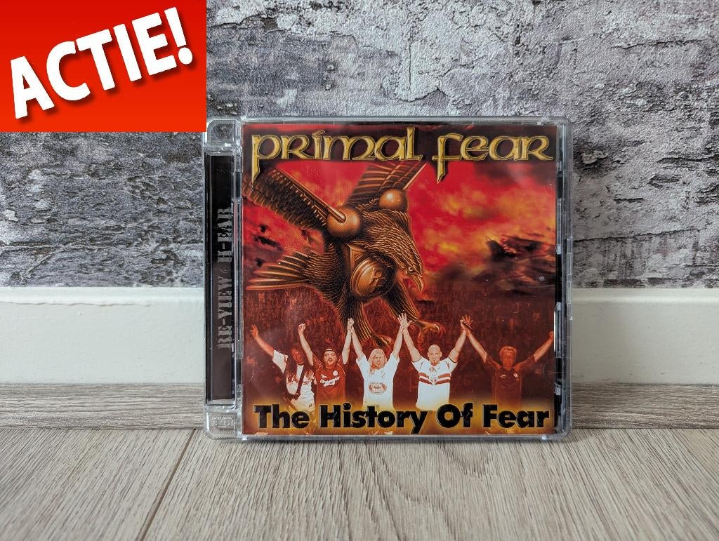 Primal Fear: The History Of Fear (L.E.)[CD/DVD], Verzenden, Zo goed als nieuw