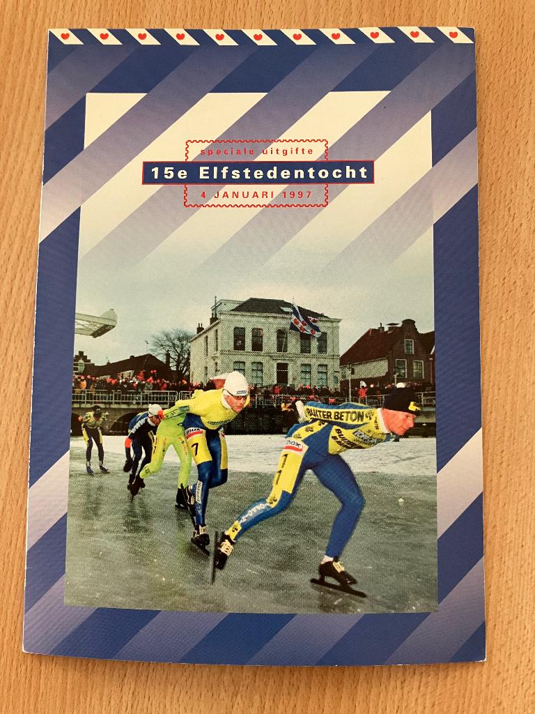 Postzegels Elfstedentocht, Postzegels en Munten, Ophalen of Verzenden, Postfris, Sport