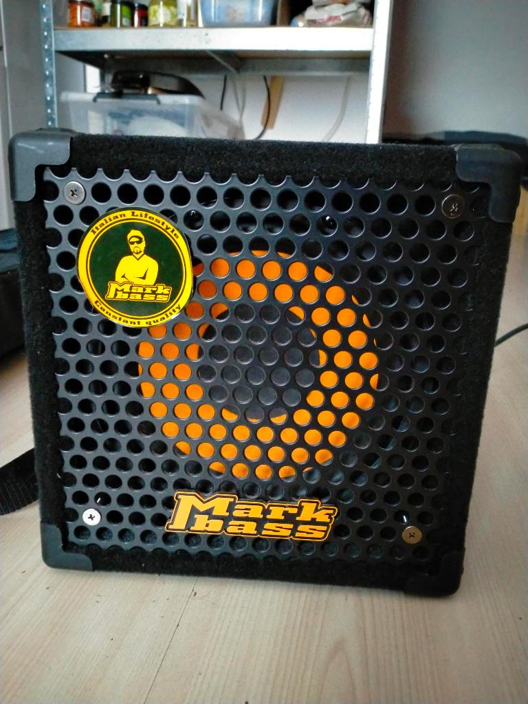 MarkBass Micromark 801 60w combo, Ophalen of Verzenden, Zo goed als nieuw, Basgitaar, 50 tot 100 watt