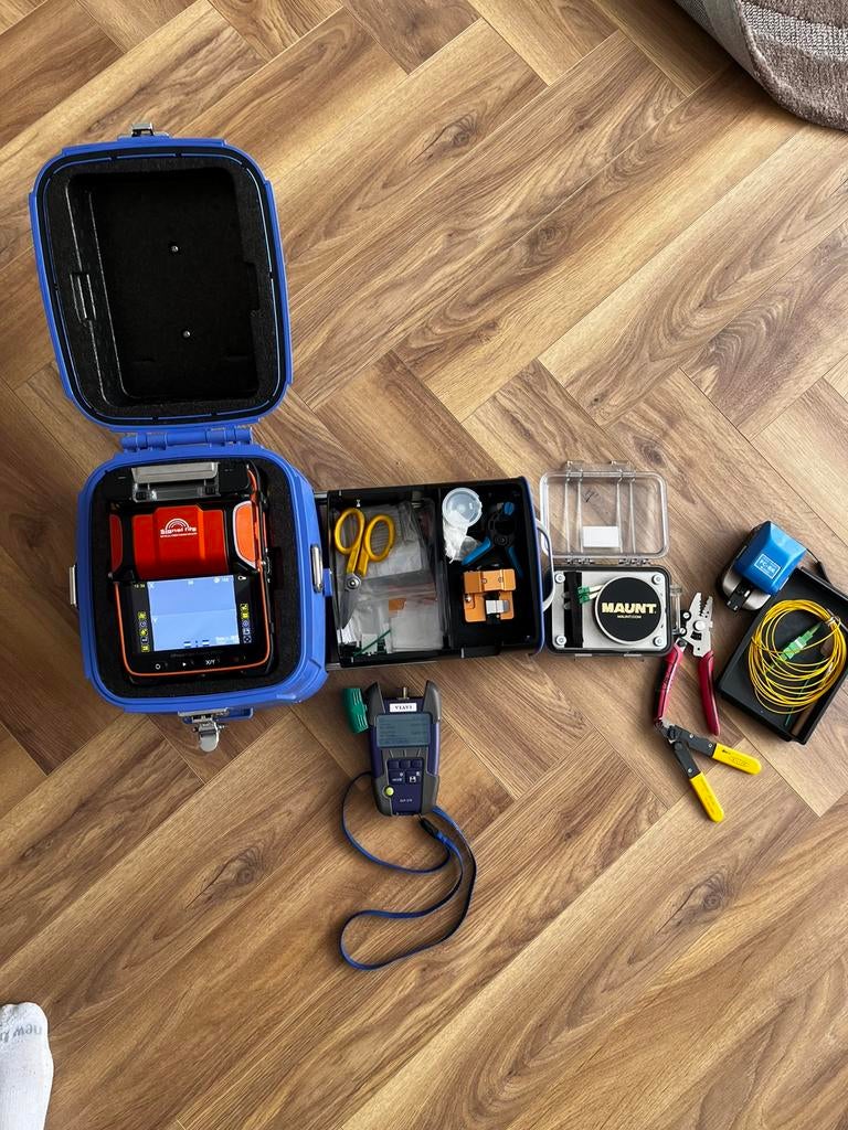 Glasvezel Lasaparaat Set ALL INC., Doe-het-zelf en Verbouw, Ophalen of Verzenden, Zo goed als nieuw, Overige typen