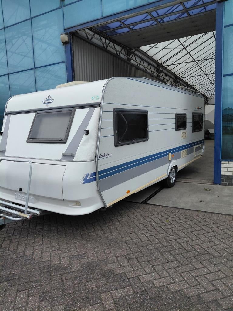 Hobby 560 (1999) - Complete caravan!, Caravans en Kamperen, Caravans, Ophalen