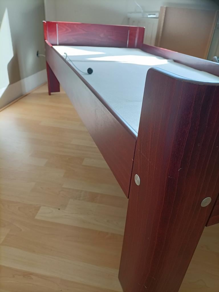 Auping senioren ledikant met handmatig verstelbare spiraal., Ophalen, Gebruikt, 90 cm, Eenpersoons