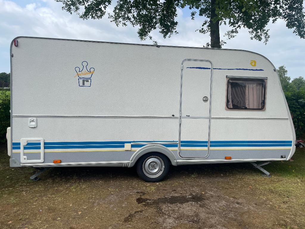 Caravan Sunroller Portofino, 5 pers. airco., Caravans en Kamperen, Overige merken, 750 - 1000 kg, Particulier, 4 tot 5 meter