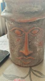 Terracotta bloempot 20cm hoog, zoomorphe, Ophalen of Verzenden