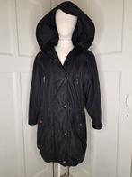 ​Vintage Belseta PS Parka – Cashmere Blend – Maat 42 44, Zwart, Maat 42/44 (L), Ophalen of Verzenden, Vintage